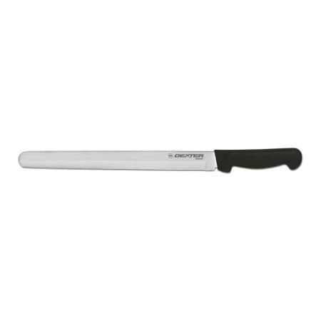 Dexter Russell Dexter Russell - Knife, High Carbon Steel, Stamped, White handle, 12inL P94810B